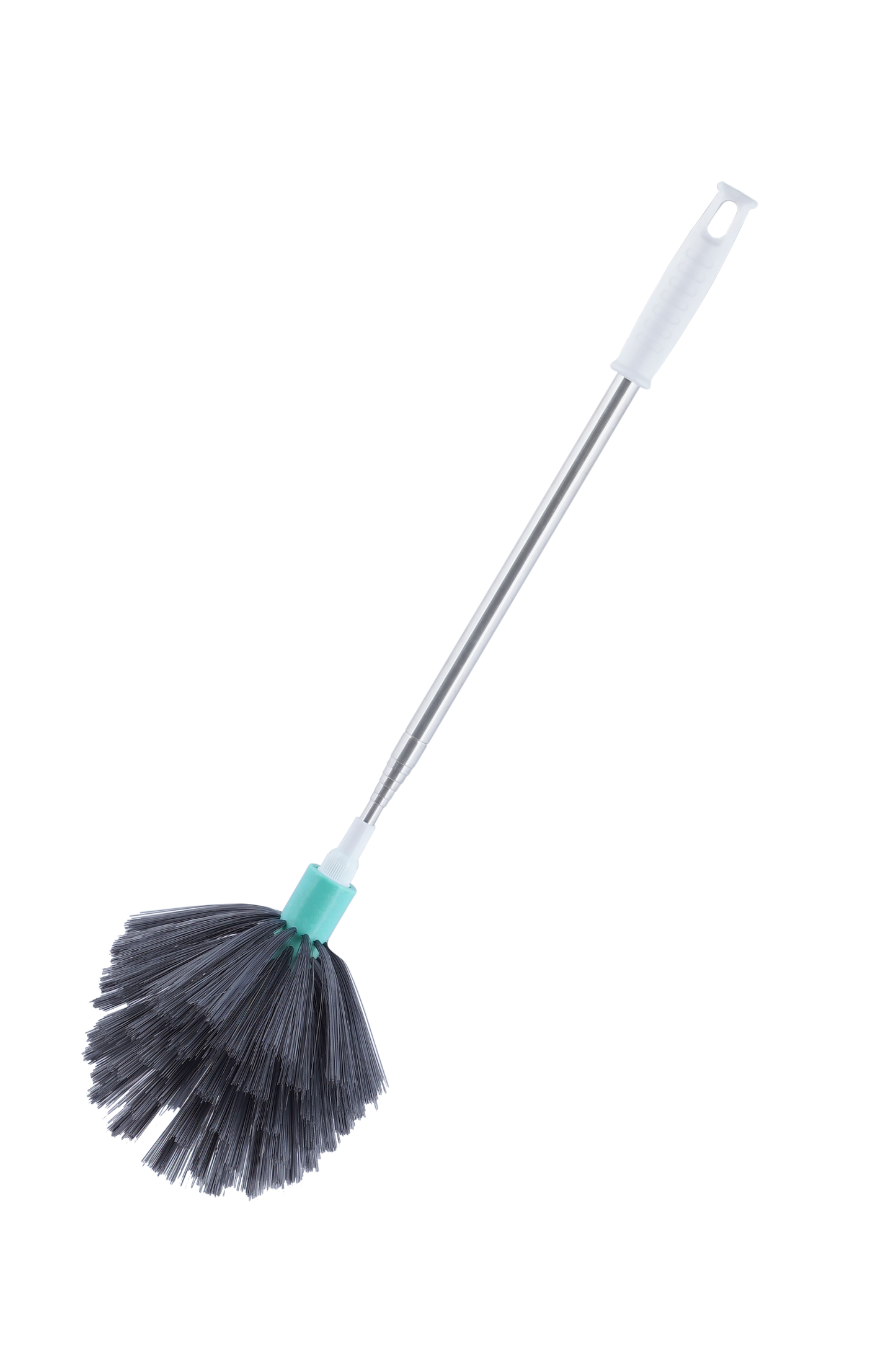 Shagun Round Ceiling & Wall Cleaning Brush with Long Steel Handle – Spider Web & Dust Remover