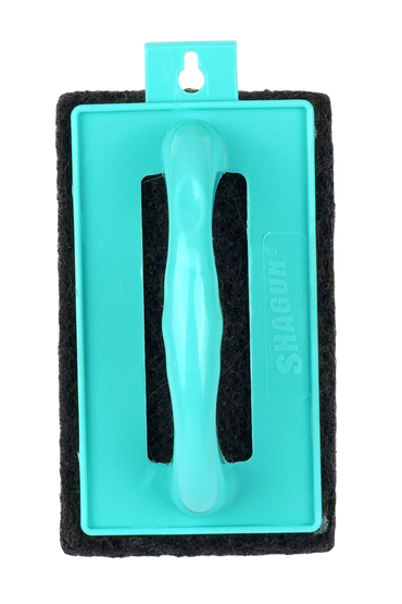 SHAGUN Heavy-Duty Handheld Scrubber for Kitchen, Bathroom, Tile, Sink & Floor Cleaning – Ergonomic Handle & Durable Scouring Pad Pack Of 02