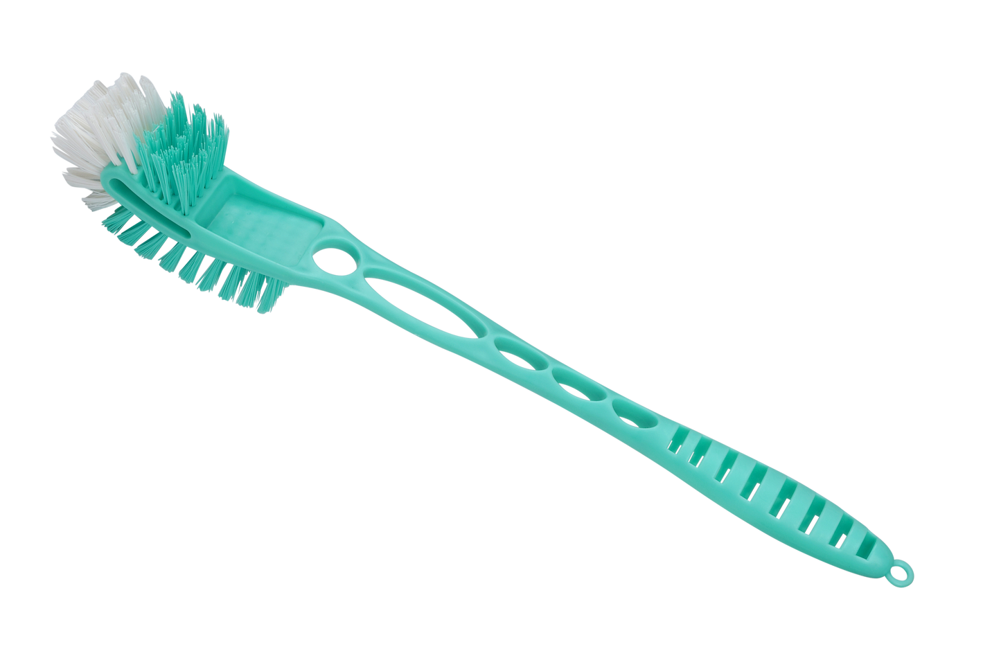SHAGUN Heavy-Duty Dishwashing & Scrubbing Brush with Long Handle – Multipurpose Kitchen & Bathroom Cleaner