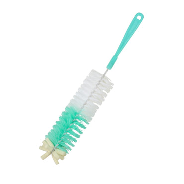 SHAGUN Long-Handle Bottle Cleaning Brush with 360° Bristles for Deep Cleaning – Ideal for Bottles, Jugs, Flasks & Baby Bottles Pack Of 02