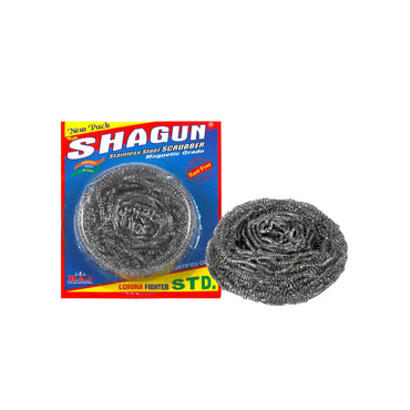 Shagun Stainless Steel Scrubber β STD Pack (12 Pieces) | Durable & Rust-Free