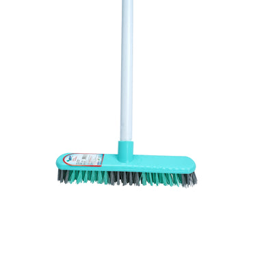 Shagun Hardy Small Broom with PP Bristles Durable & Lightweight Floor Brush