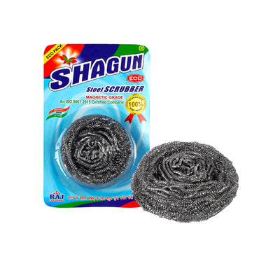 Shagun ECO Steel Scrubber β Magnetic Grade | Rust-Free & Durable (Single Pack)