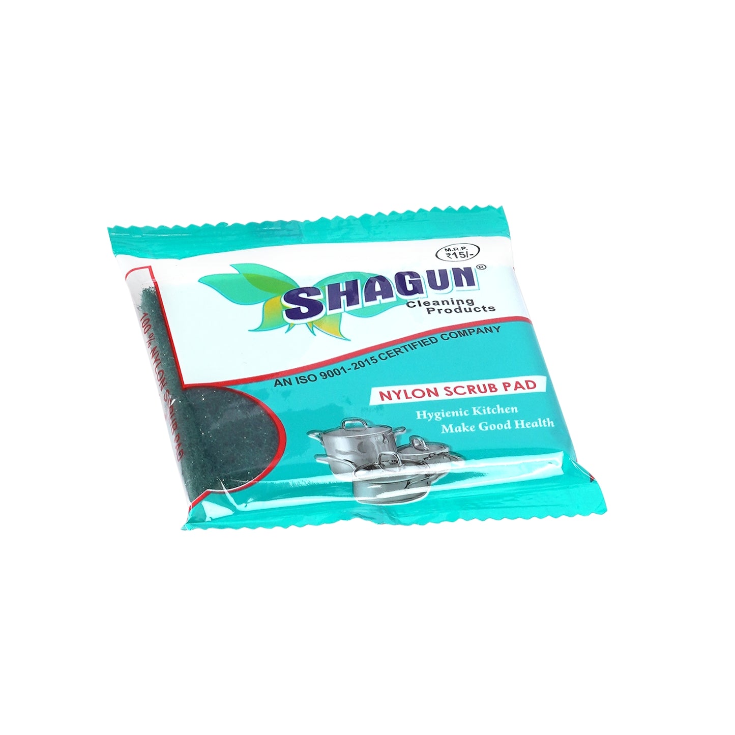 Shagun 100% Nylon Scrub Pad - Pack of 10