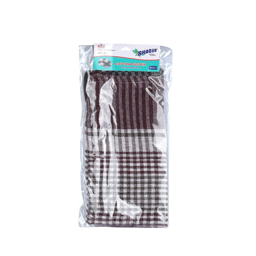 SHAGUN SKD-5 Cotton Checkered Kitchen & Cleaning Cloth Set β High Absorbency & Durable Pack Of 4