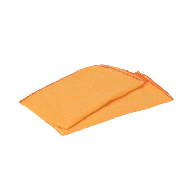 SHAGUN SYD-1 Cotton Dusting Cloth, Heavy-Duty, Multi-Purpose Cleaning, Orange Pack Of 4