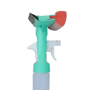 SHAGUN 2-in-1 Multipurpose Spray Glass Cleaner with Foam Wiper | Window, Mirror & Car Windshield Cleaning Tool | Streak-Free Shine | Easy-to-Use & Durable