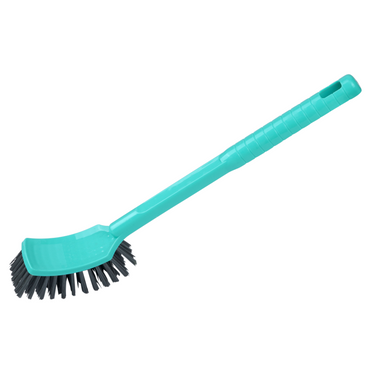 SHAGUN Heavy-Duty Dishwashing & Scrubbing Brush with Long Handle – Multipurpose Kitchen & Bathroom Cleaner