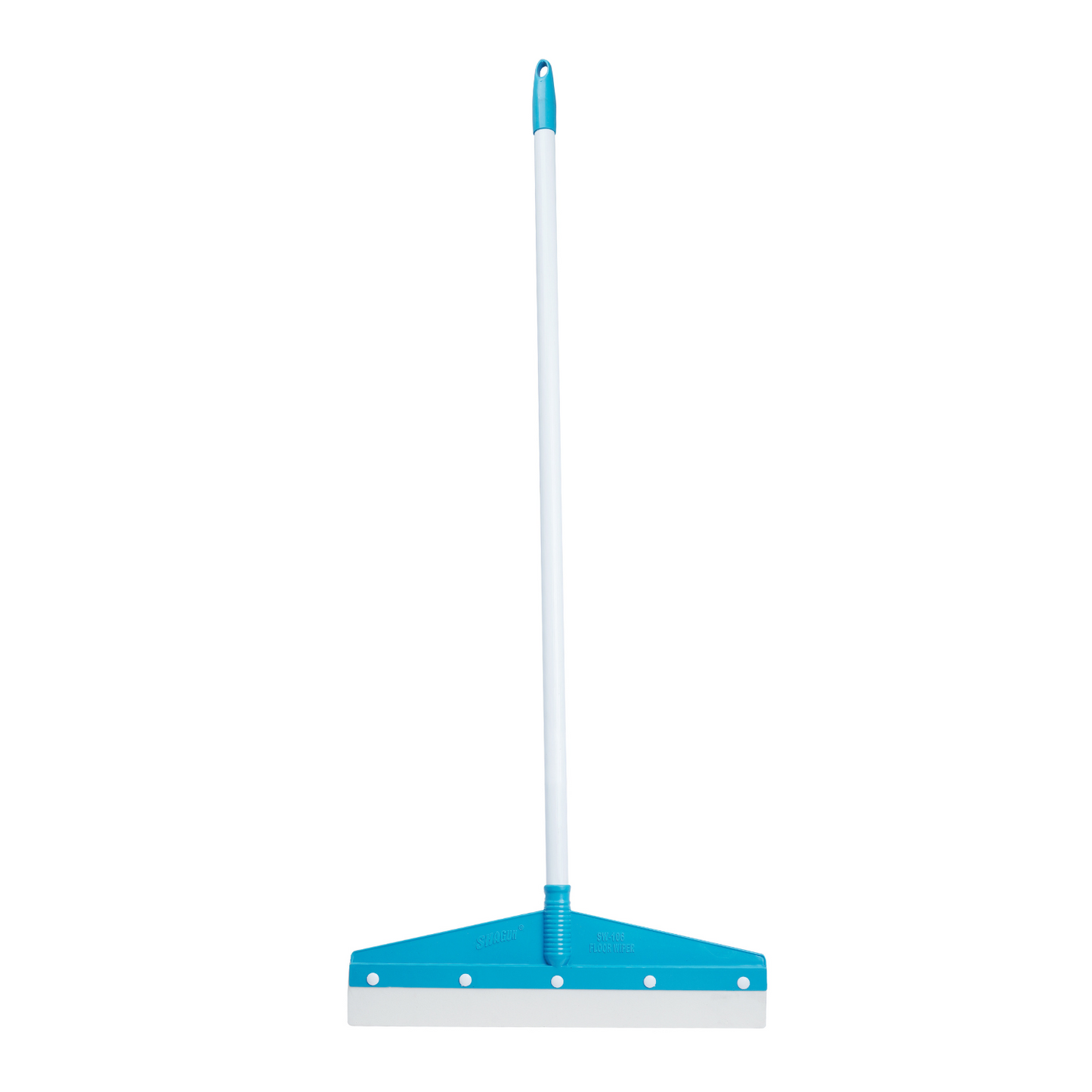 SHAGUN Heavy-Duty Floor Wiper with EVA Rubber Blade | Long Handle for Effortless Cleaning | Wet & Dry Surface Wiper