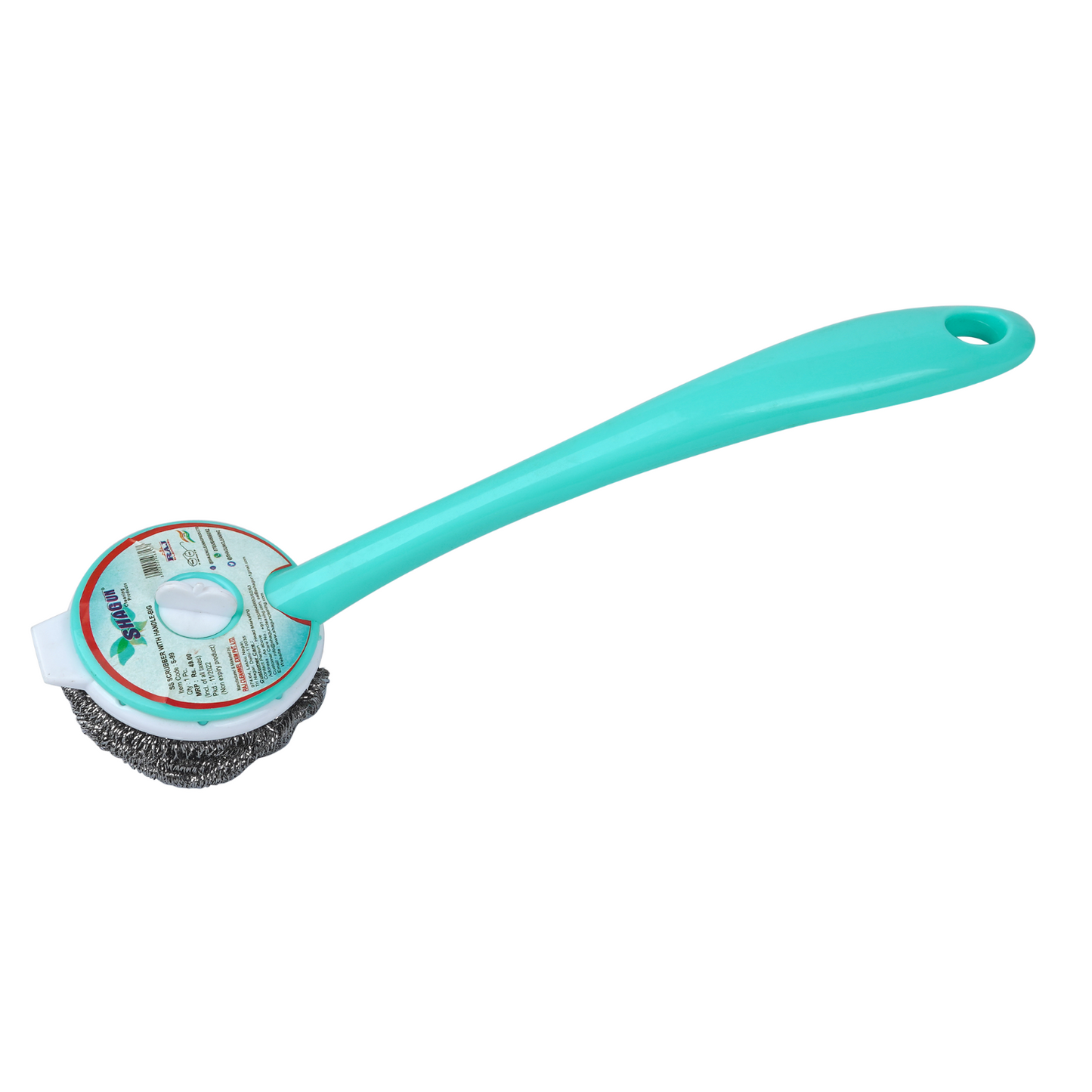 Shagun Dishwashing Handle Brush with Soap Dispenser – Heavy Duty Kitchen Cleaning Brush