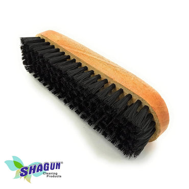 SHAGUN Wooden Shoe Polish Brush Premium Soft Bristle Shoe Cleaning & Buffing Brush Ideal for Leather & Suede Shoe Care (1)