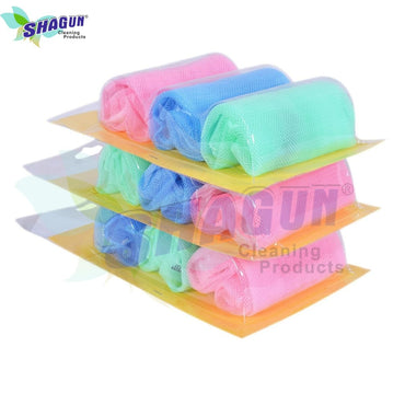 SHAGUN Multipurpose Fridge Nylon Scrubber with Storage Bag β Durable & Effective Cleaning Pads
