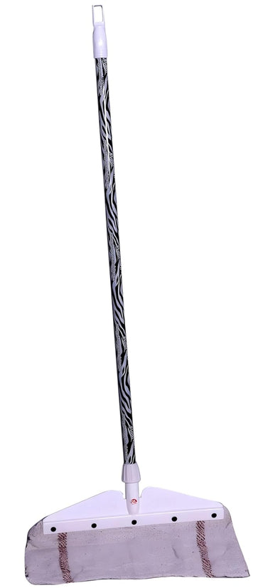 SHAGUN Refillable 100% Pure Cotton Pochha Floor Wiper | Heavy-Duty Cleaning Mop with Long Handle | Wet & Dry Surface Cleaner