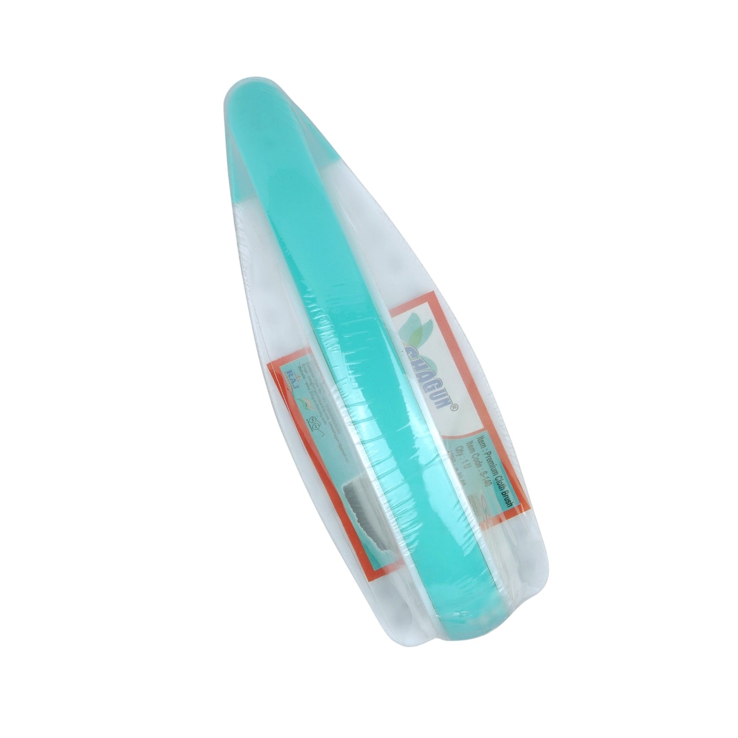 SHAGUN Premium Cloth Brush, PP Bristles, Pack of 02 Sea Green Color