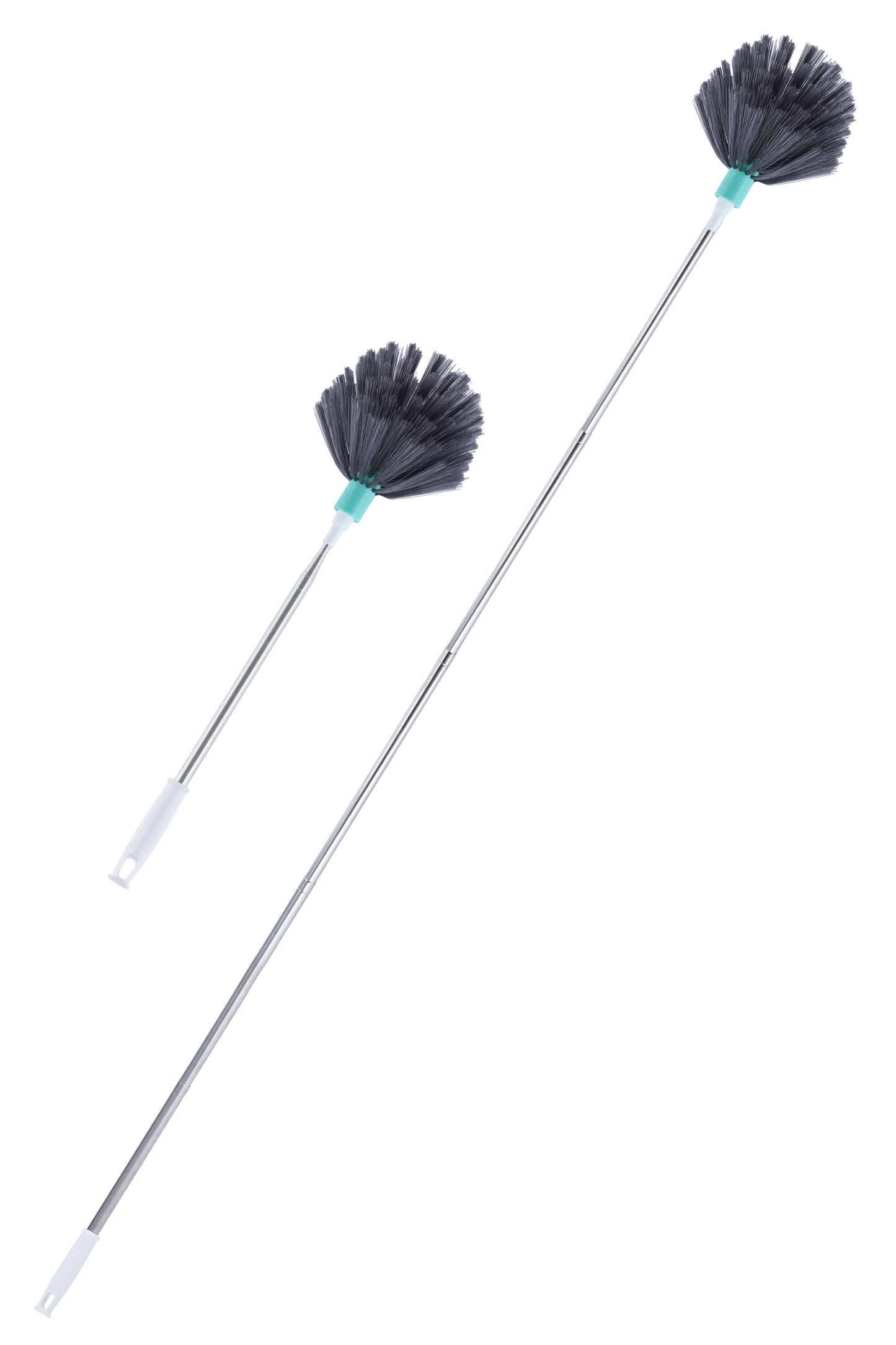 Shagun Round Ceiling & Wall Cleaning Brush with Long Steel Handle – Spider Web & Dust Remover