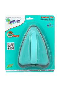 SHAGUN Heavy-Duty Multipurpose Scrubber for Kitchen, Bathroom, Tiles, Sink & Floor Cleaning – Ergonomic Grip & Durable Scrub Pad