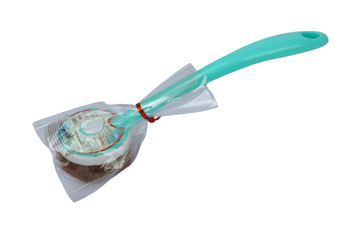 SHAGUN Long Handle Scrub Pad | Multipurpose Cleaning Brush with Nylon Scrubber | Bathroom, Kitchen & Floor Cleaner