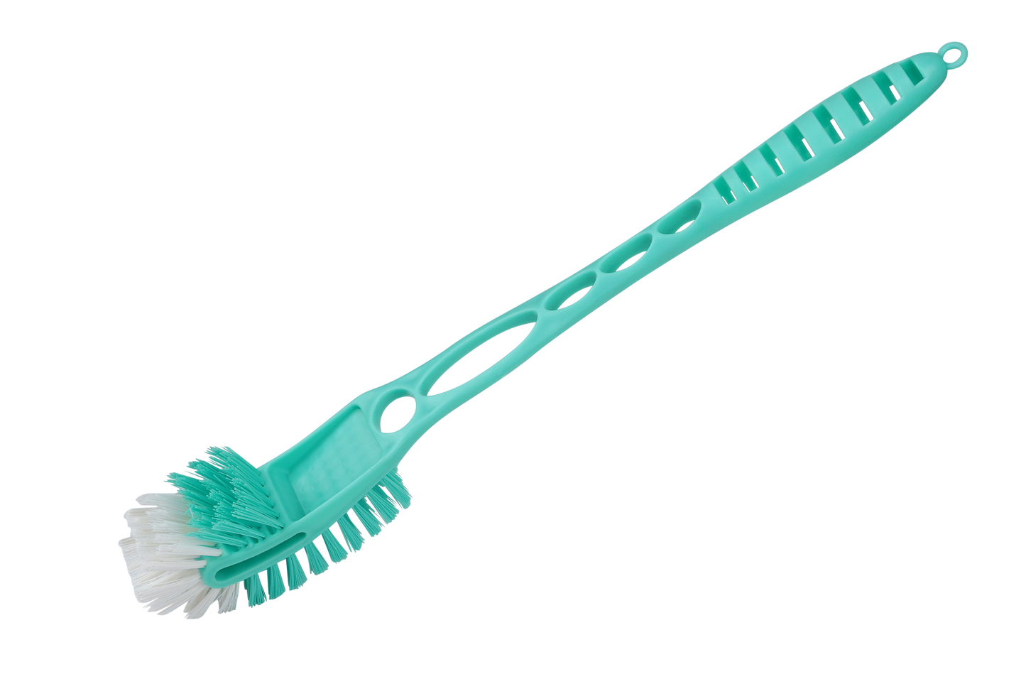 SHAGUN Heavy-Duty Dishwashing & Scrubbing Brush with Long Handle – Multipurpose Kitchen & Bathroom Cleaner