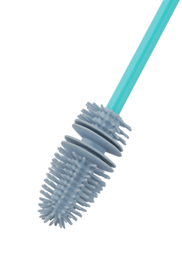 Shagun Long Handle Bottle Cleaning Brush – Flexible Silicone Bristles for Deep Cleaning