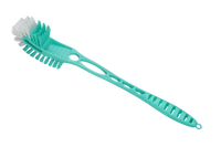 SHAGUN Heavy-Duty Dishwashing & Scrubbing Brush with Long Handle – Multipurpose Kitchen & Bathroom Cleaner