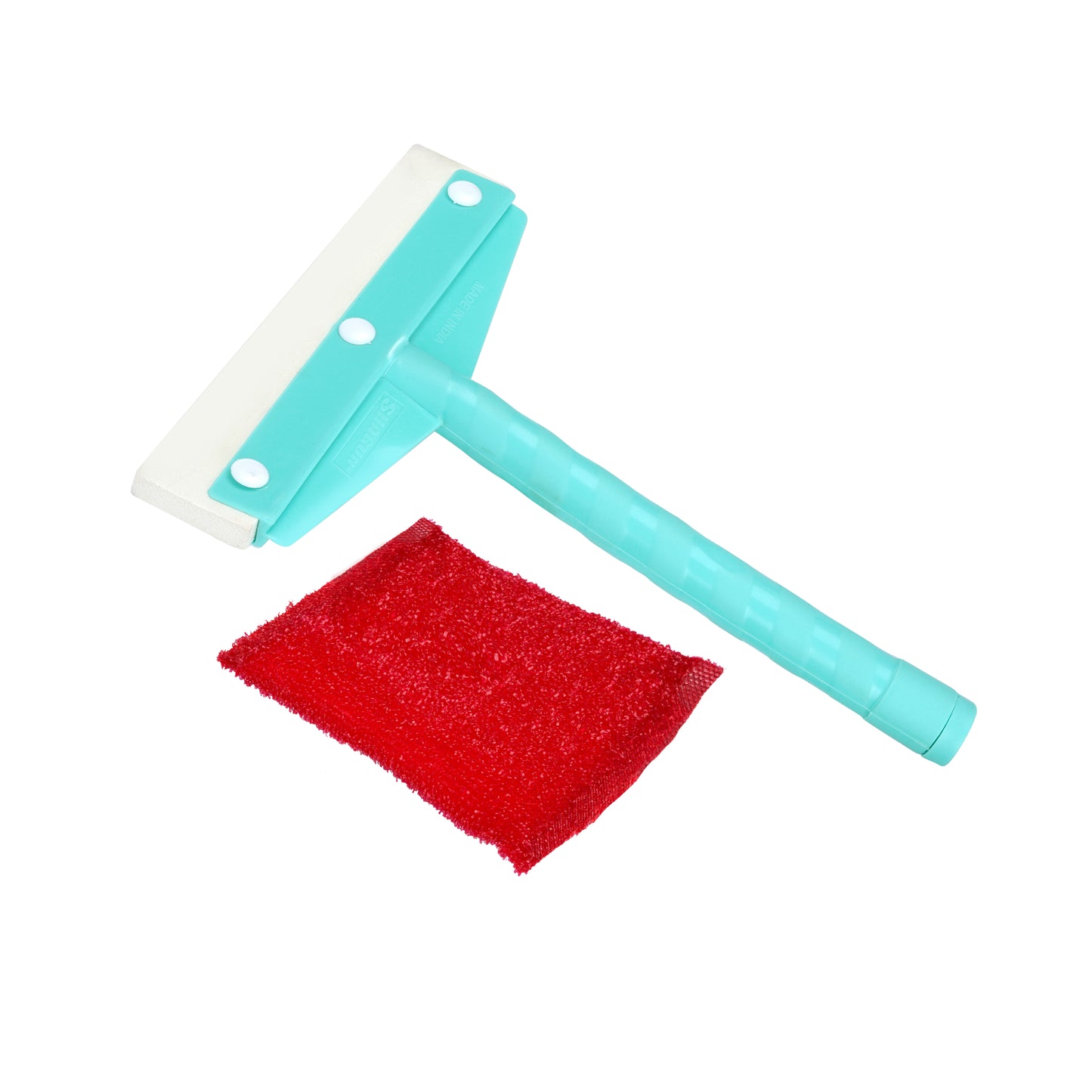 Mini Floor Squeegee & Window Wiper for Bathroom & Kitchen