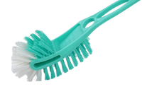 SHAGUN Heavy-Duty Dishwashing & Scrubbing Brush with Long Handle – Multipurpose Kitchen & Bathroom Cleaner