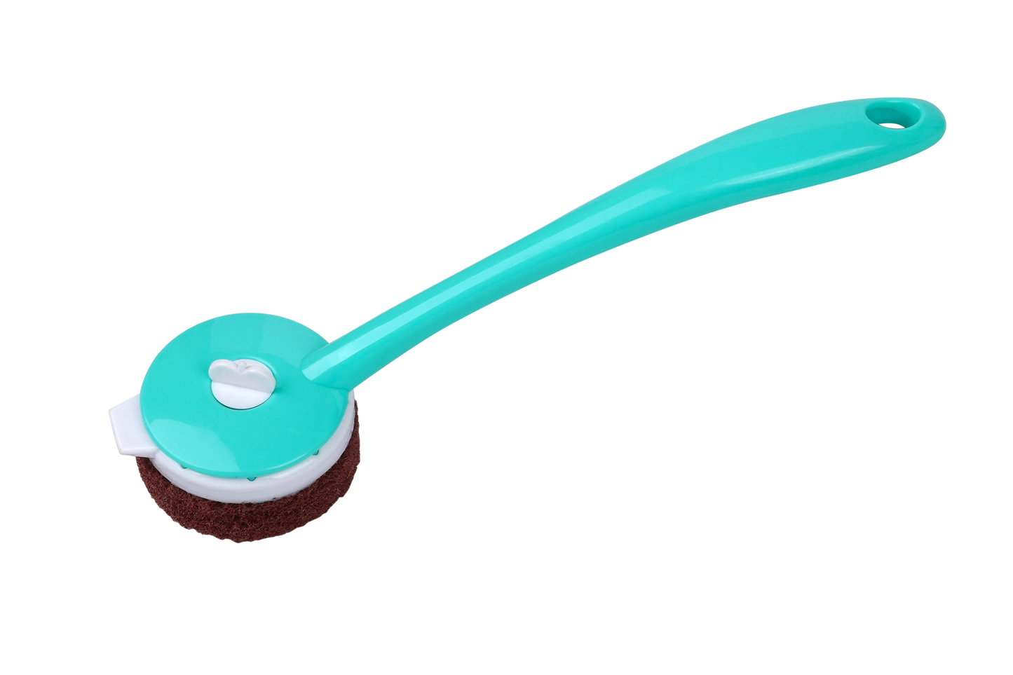 SHAGUN Long Handle Scrub Pad | Multipurpose Cleaning Brush with Nylon Scrubber | Bathroom, Kitchen & Floor Cleaner