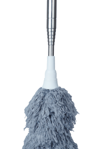 Shagun Round Ceiling & Wall Cleaning Brush with Long Steel Handle – Spider Web & Dust Remover