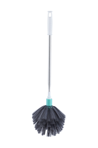 Shagun Round Ceiling & Wall Cleaning Brush with Long Steel Handle – Spider Web & Dust Remover