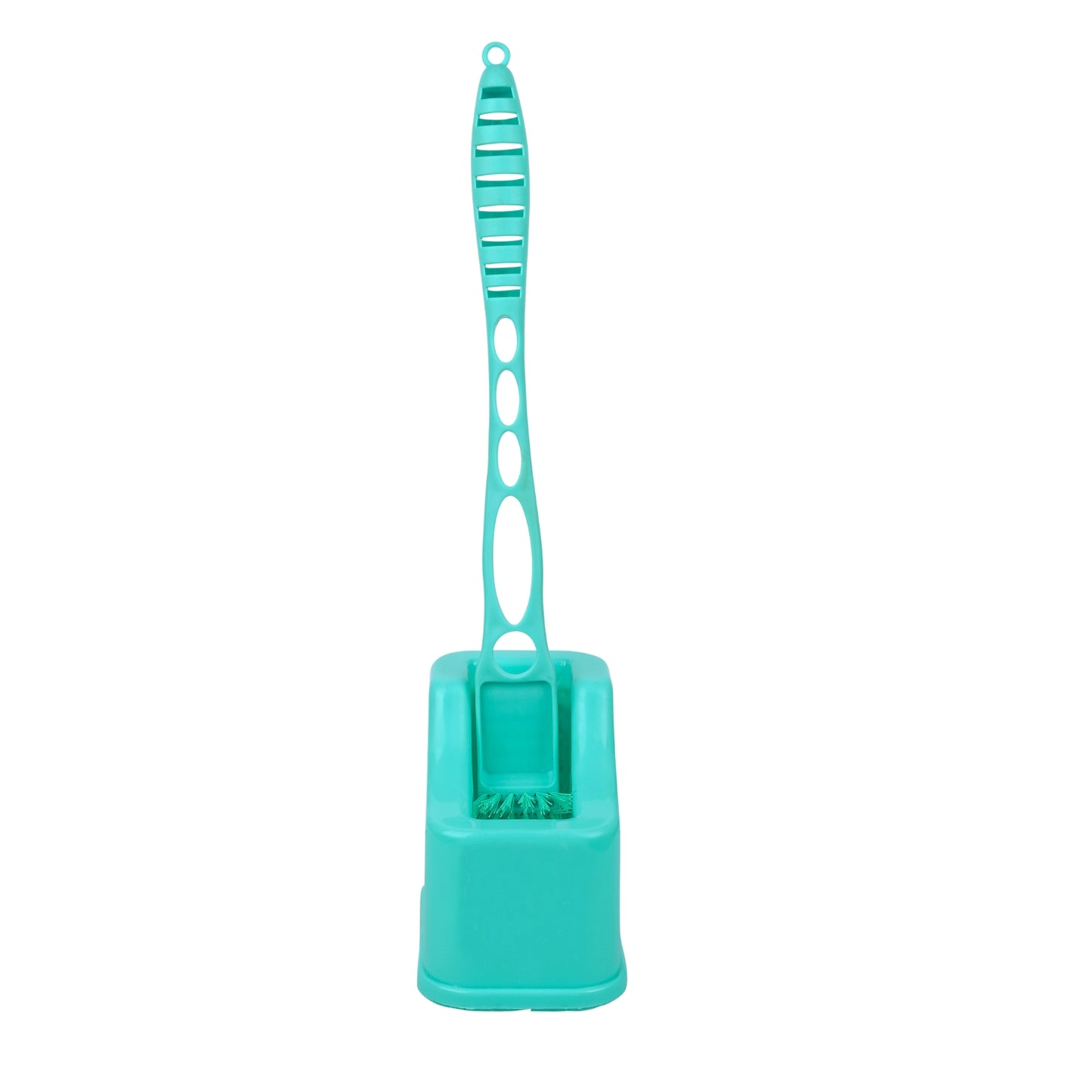 SHAGUN Toilet Brush with Holder – Durable Plastic Handle | Deep Cleaning | Bathroom Cleaning Essential