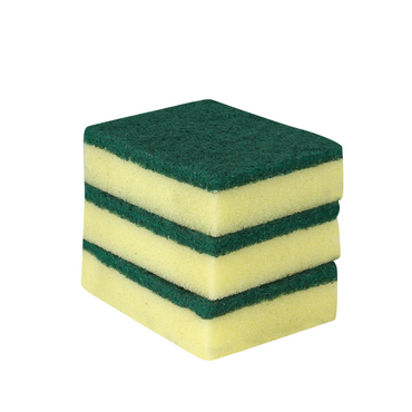 Shagun Scrub Sponge (2 in 1) – Heavy Duty Multi-Purpose Cleaning Pad (3 Pc Set)