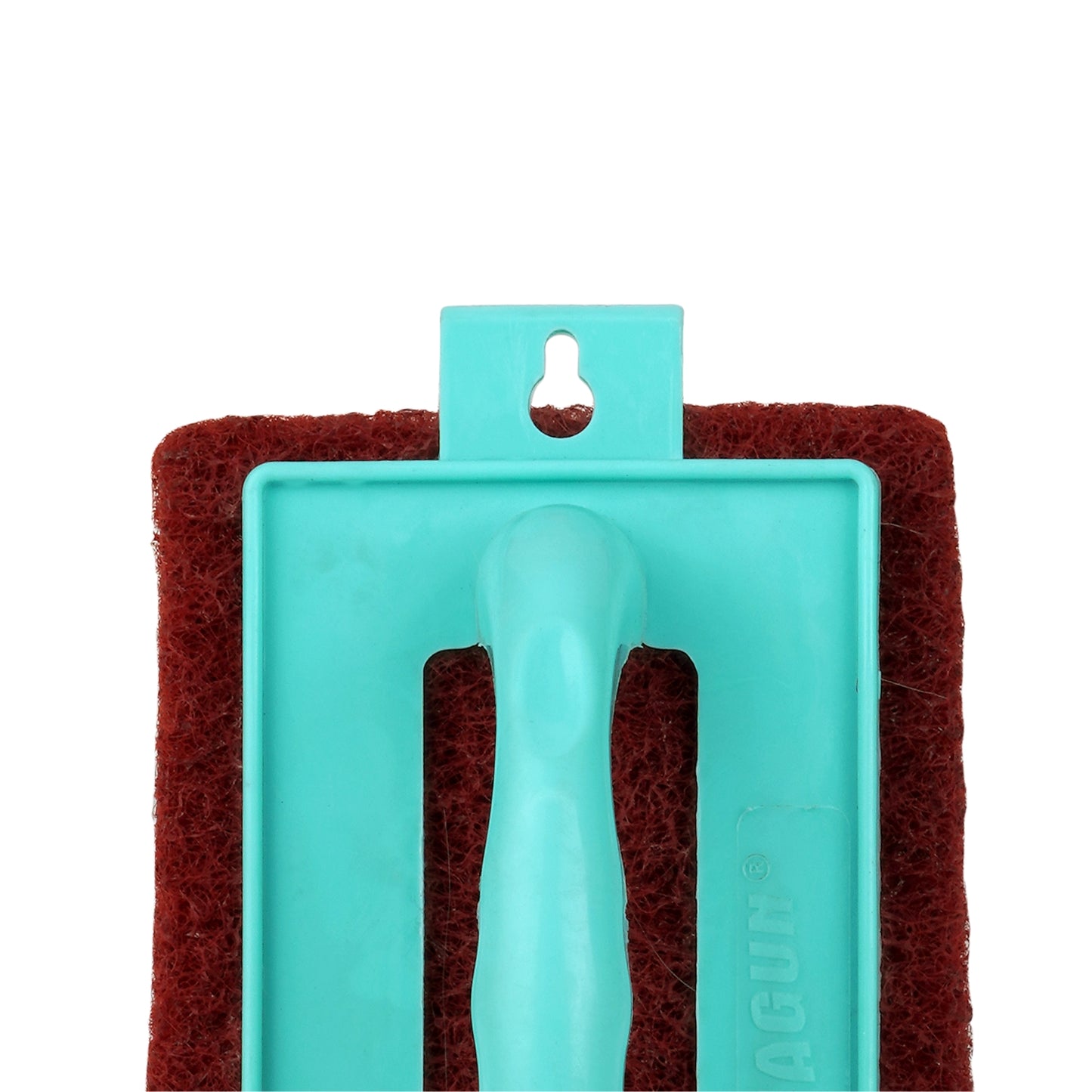 SHAGUN Heavy-Duty Scrub Pad with Handle for Kitchen, Bathroom, Tiles, Floor, and Sink Cleaning – Non-Scratch Scouring Scrubber