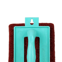 SHAGUN Heavy-Duty Scrub Pad with Handle for Kitchen, Bathroom, Tiles, Floor, and Sink Cleaning – Non-Scratch Scouring Scrubber