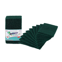 Shagun Cleaning Scrub Pads - 10 Piece Set for Kitchen, Pots, Pans & Household Cleaning (S-7)