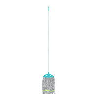 Shagun Cotton String Mop with Durable Handle for Wet & Dry Floor Cleaning – Aqua Blue