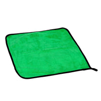 Shagun Dual-Sided Microfiber Cleaning Cloth – Green & Grey | Super Absorbent & Scratch-Free