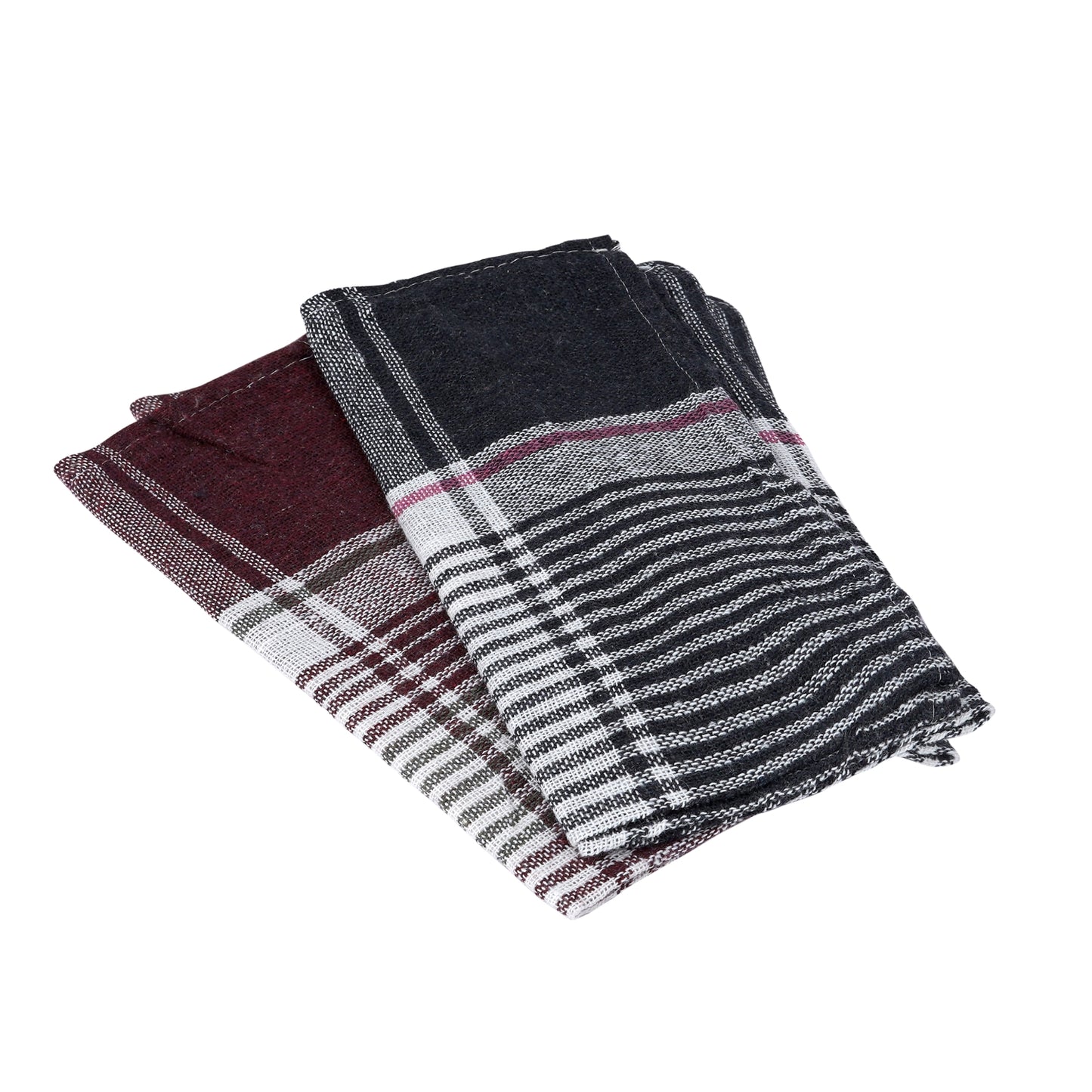 SHAGUN SKD-1 Cotton Checkered Dusting Cloth for Multi-Purpose Cleaning