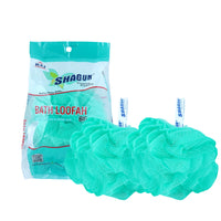 SHAGUN Exfoliating Bath Loofah Pack of 2–Soft Mesh Body Scrubber for Gentle Cleansing & Deep Exfoliation