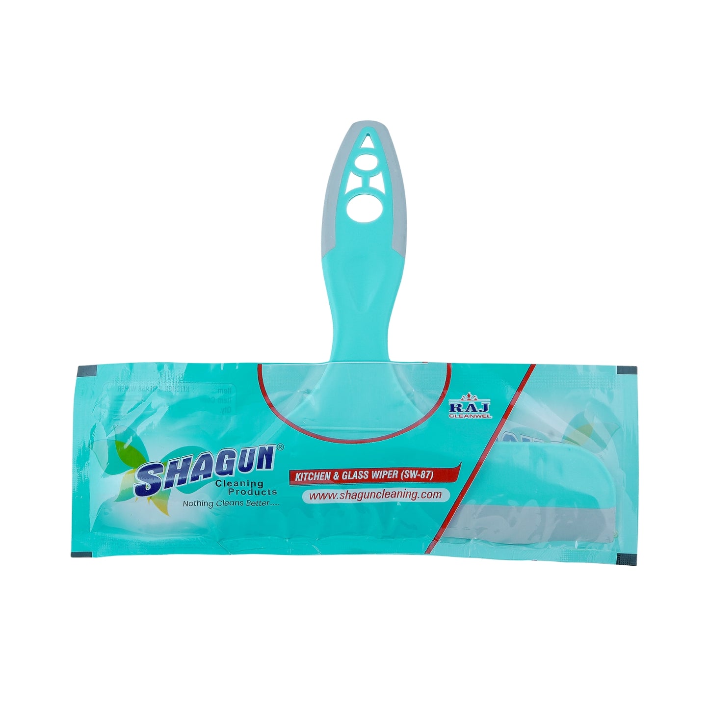 SHAGUN Premium Silicone Kitchen & Glass Wiper | Multi-Purpose Window, Mirror & Tile Cleaner | Streak-Free Water Wiper for Home, Bathroom & Car