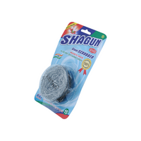 SHAGUN Kitchen Cleaning Set, Steel Scrubber with Wiper, Scrub Pad and Jute Scrubber, Multi-Purpose Cleaning Combo