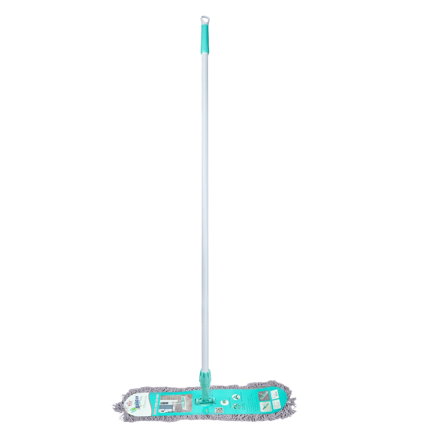 Shagun Wide Microfiber Floor Mop  Heavy-Duty Dust &amp; Wet Cleaning