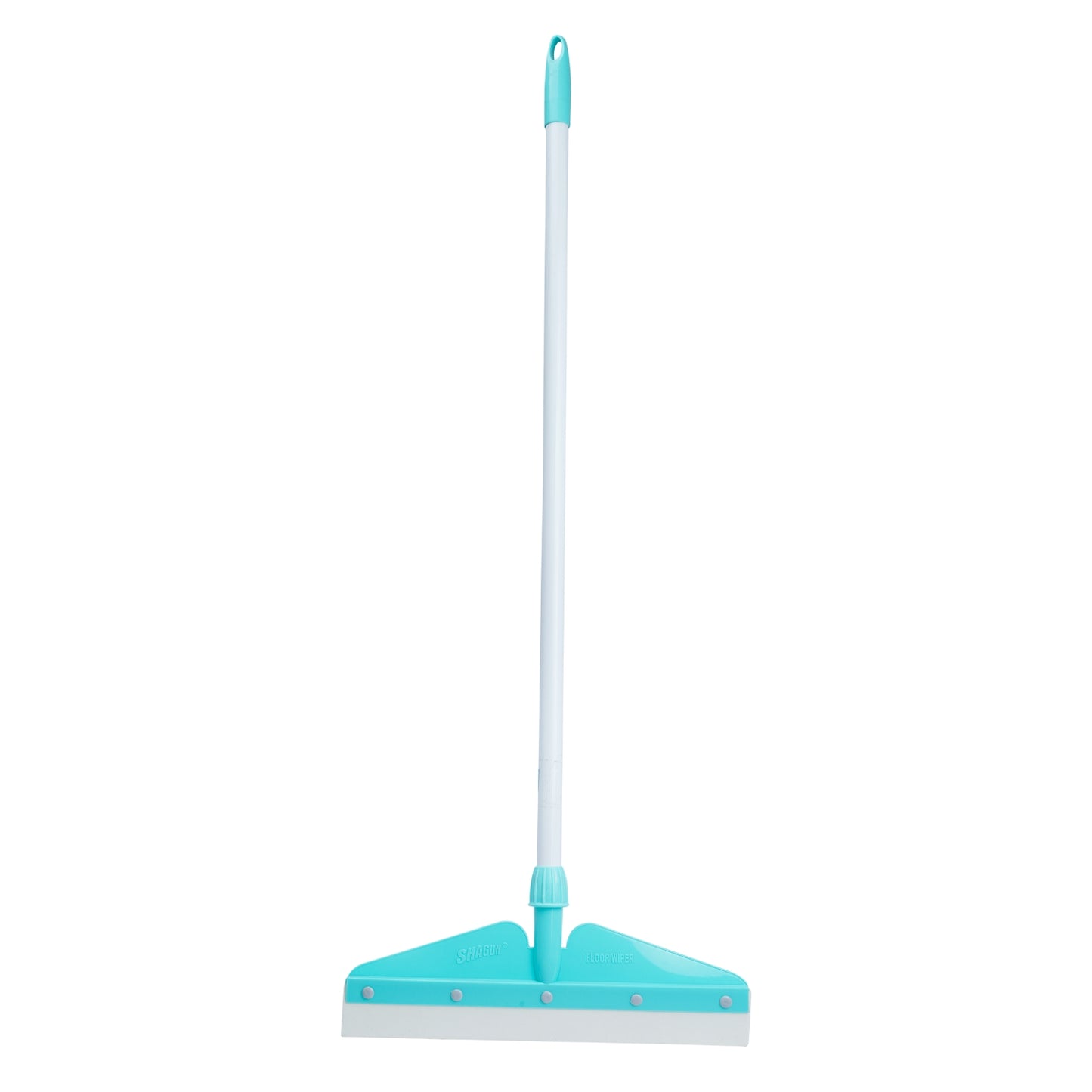 SHAGUN Floor Cleaning Wiper with Premium PVC Coated Handle (39") | Wide Cleaning Head EVA Rubber Blade Streak-Free Cleaning for Tiles, Glass & Bathrooms