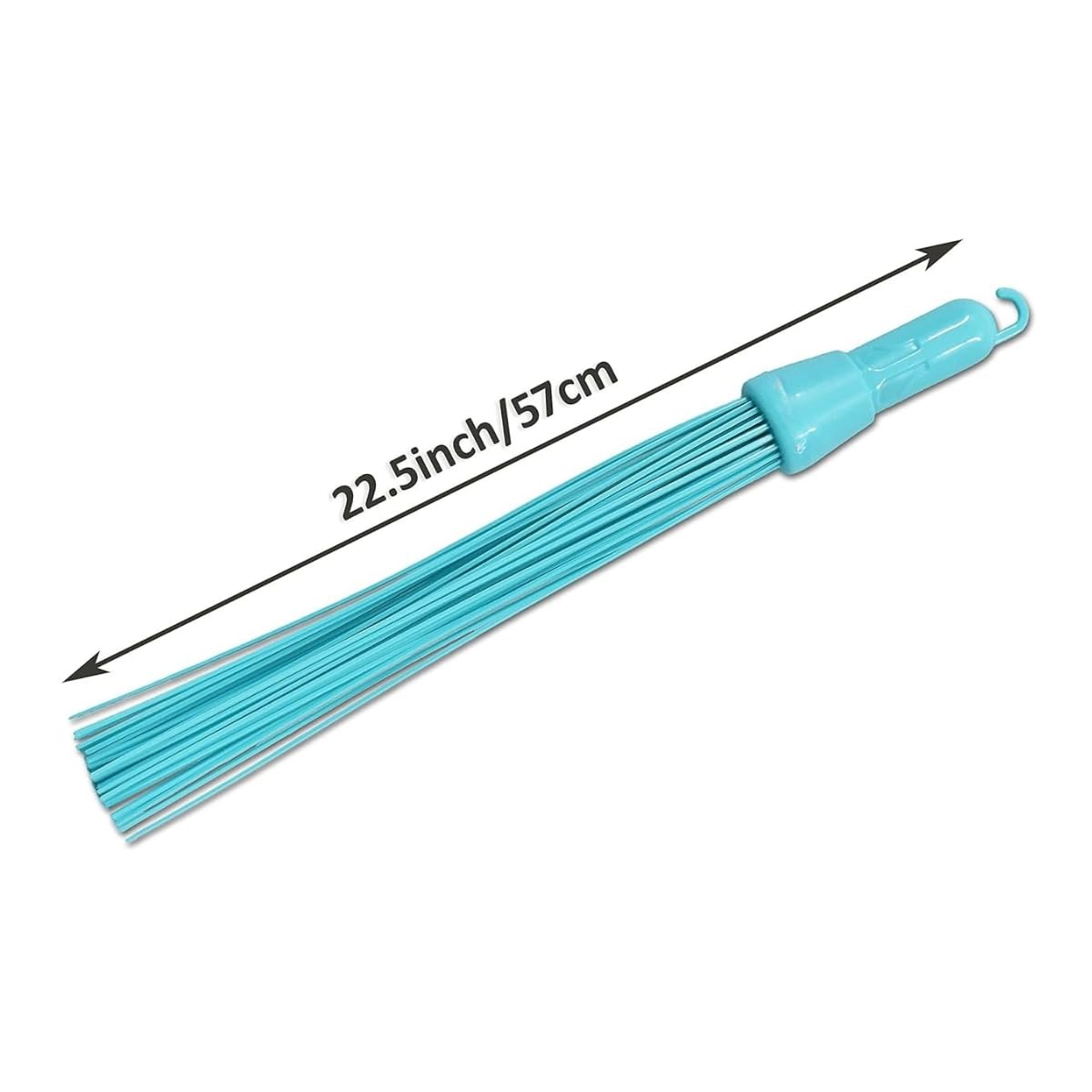 SHAGUN Premium Unbreakable 44 Plastic Sticks Broom | Extra Strong Fiber Sticks | Heavy-Duty, Washable & Non-Shedding | Ideal for Wet & Dry Cleaning | Indoor & Outdoor Use