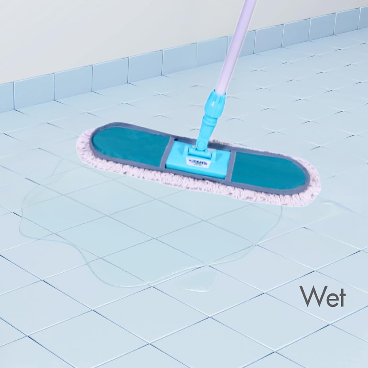 SHAGUN Microfiber Dust Mop – 360° Rotating Floor Cleaning Mop with Extendable Handle for Home, Office & Commercial Use