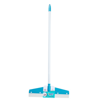 SHAGUN Heavy-Duty Floor Wiper with EVA Rubber Blade | Long Handle for Effortless Cleaning | Wet & Dry Surface Wiper