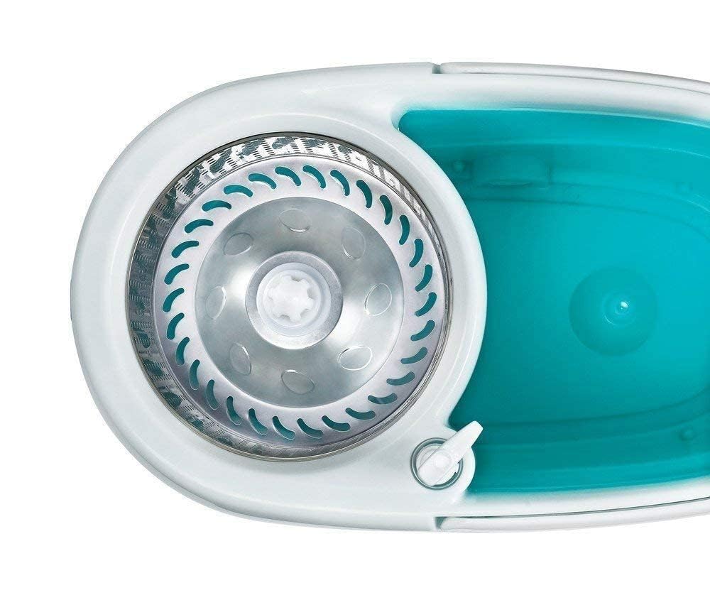 SHAGUN 360° Steel Spin Mop 7L Premium Plastic Mop Best Use for Home and Kitchen (Blue)
