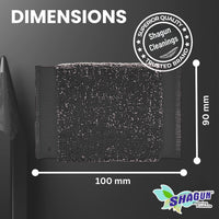 SHAGUN 5X Durable Dishcloth Cleaning Pad | Extra Power Scrub Pad for Kitchen Utensils | Pack of 12