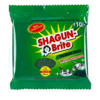 Shagun Brite Multi-Purpose Scrub Pad with Super ALOX – Heavy Duty Cleaning (Pack of 10)