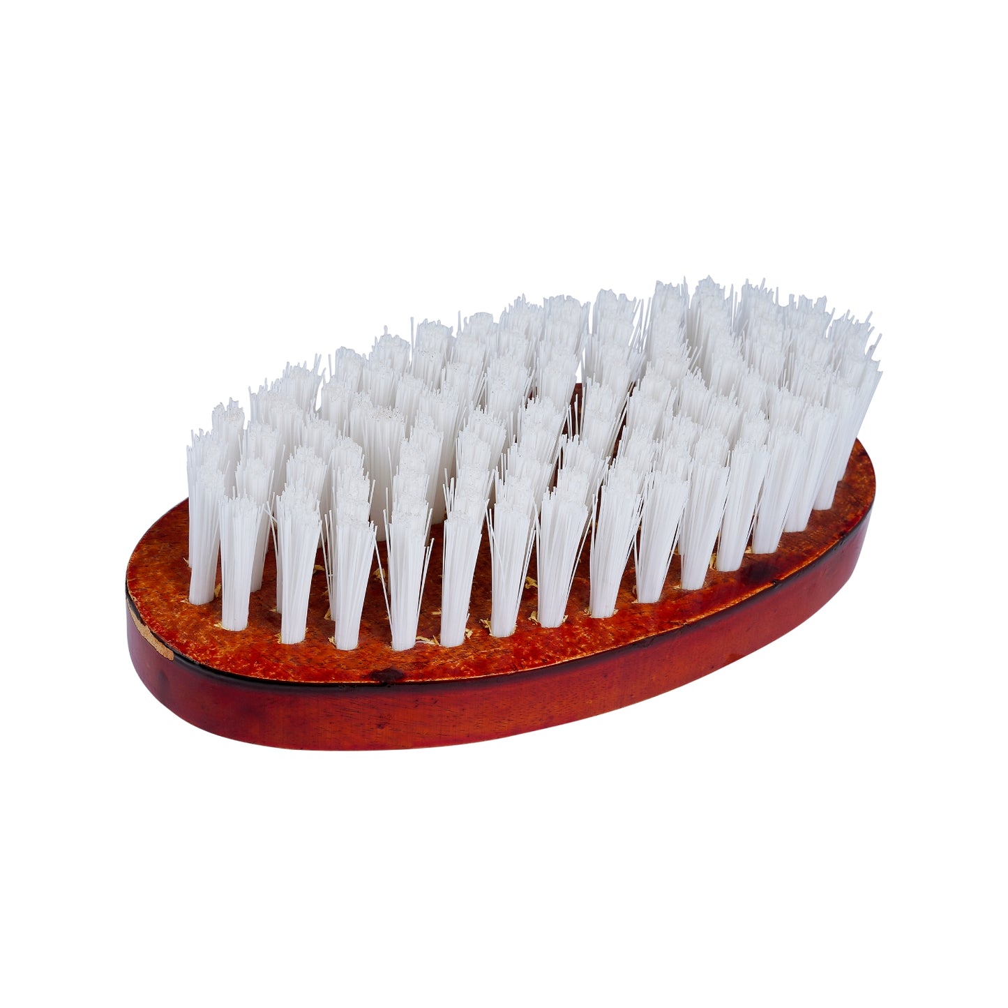 SHAGUN Wooden Cloth Cleaning Brush – Premium Oval Scrubbing Brush for Clothes, Upholstery & Hard Surfaces | Soft & Durable Bristles for Gentle Cleaning (1)