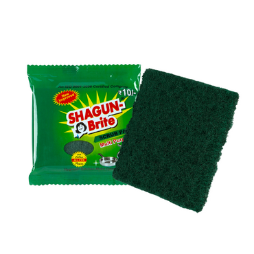 Shagun Brite Multi-Purpose Scrub Pad with Super ALOX – Heavy Duty Kitchen Cleaning (Pack of 6, ₹15 Each)